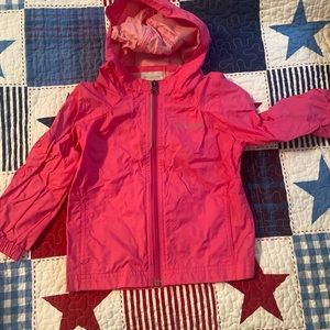 Girls Columbia rain jacket